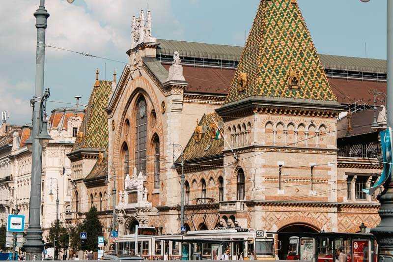 Mercado Budapest vistadeafuera
